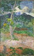 Paul Gauguin Landscape with a Horse china oil painting artist